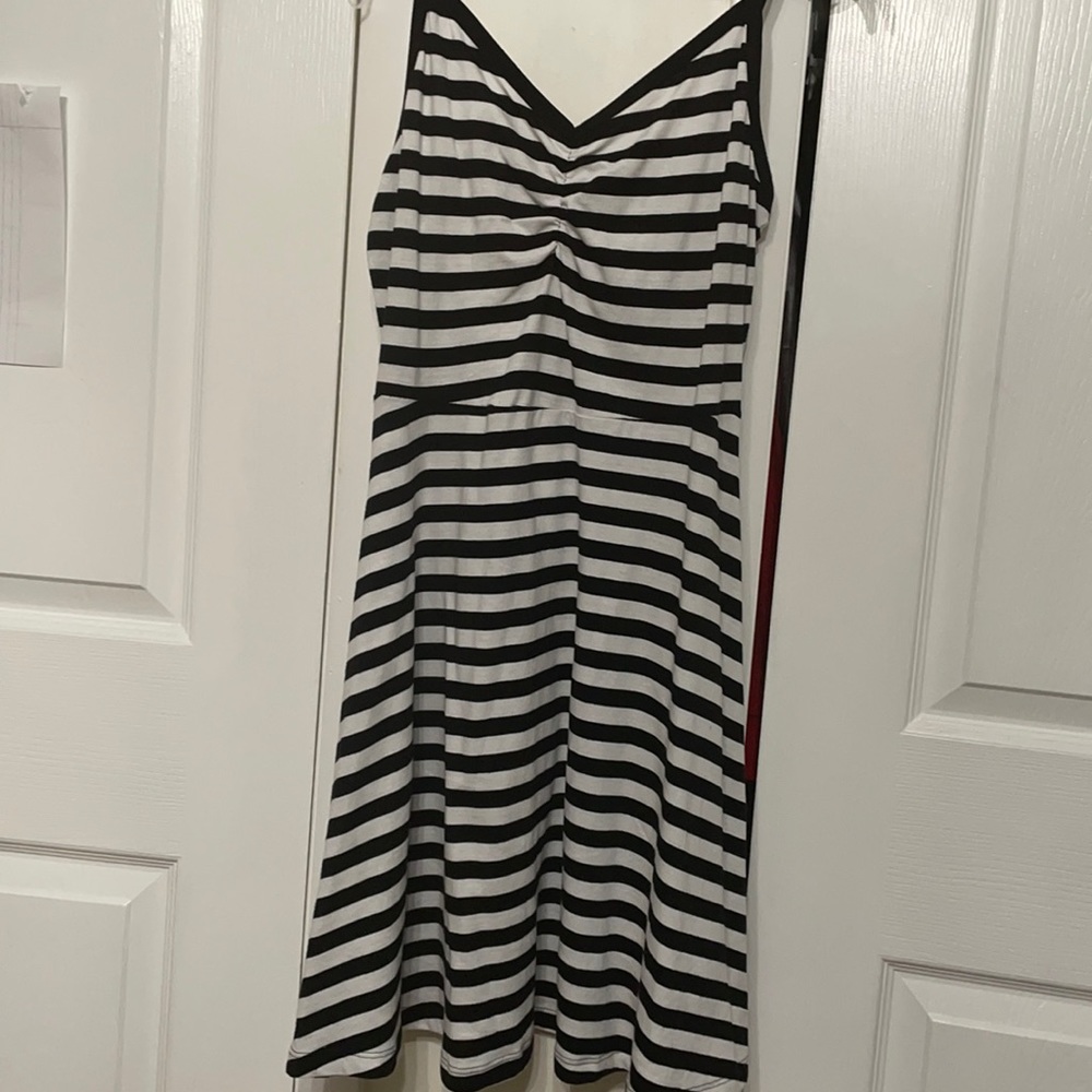 Stripped skater dress!